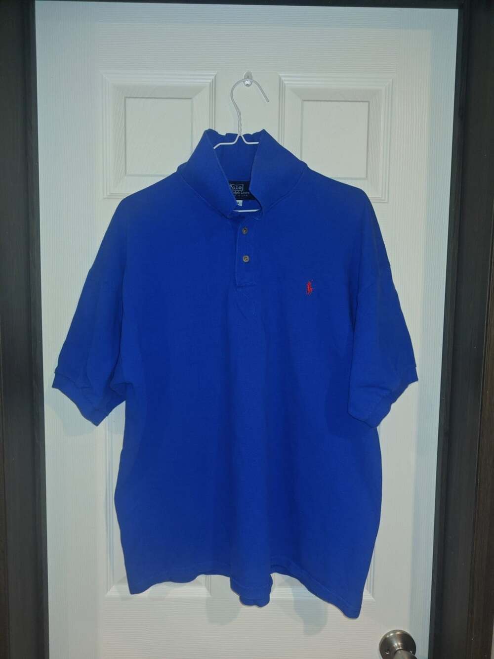 Polo Ralph Lauren Blue Polo Shirt with Red